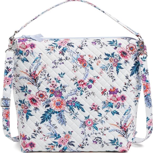 Women's Cotton Oversized Hobo Shoulder Bag